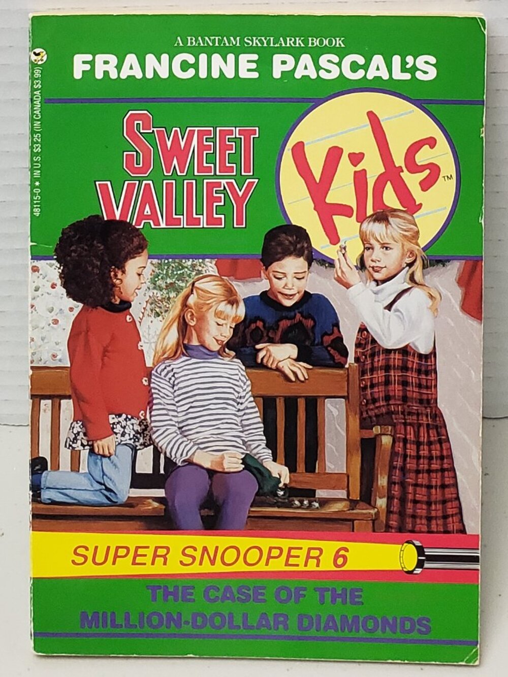 Sweet Valley Kids Book Super Snooper 6: The Case Of The Million Dollar Diamonds
